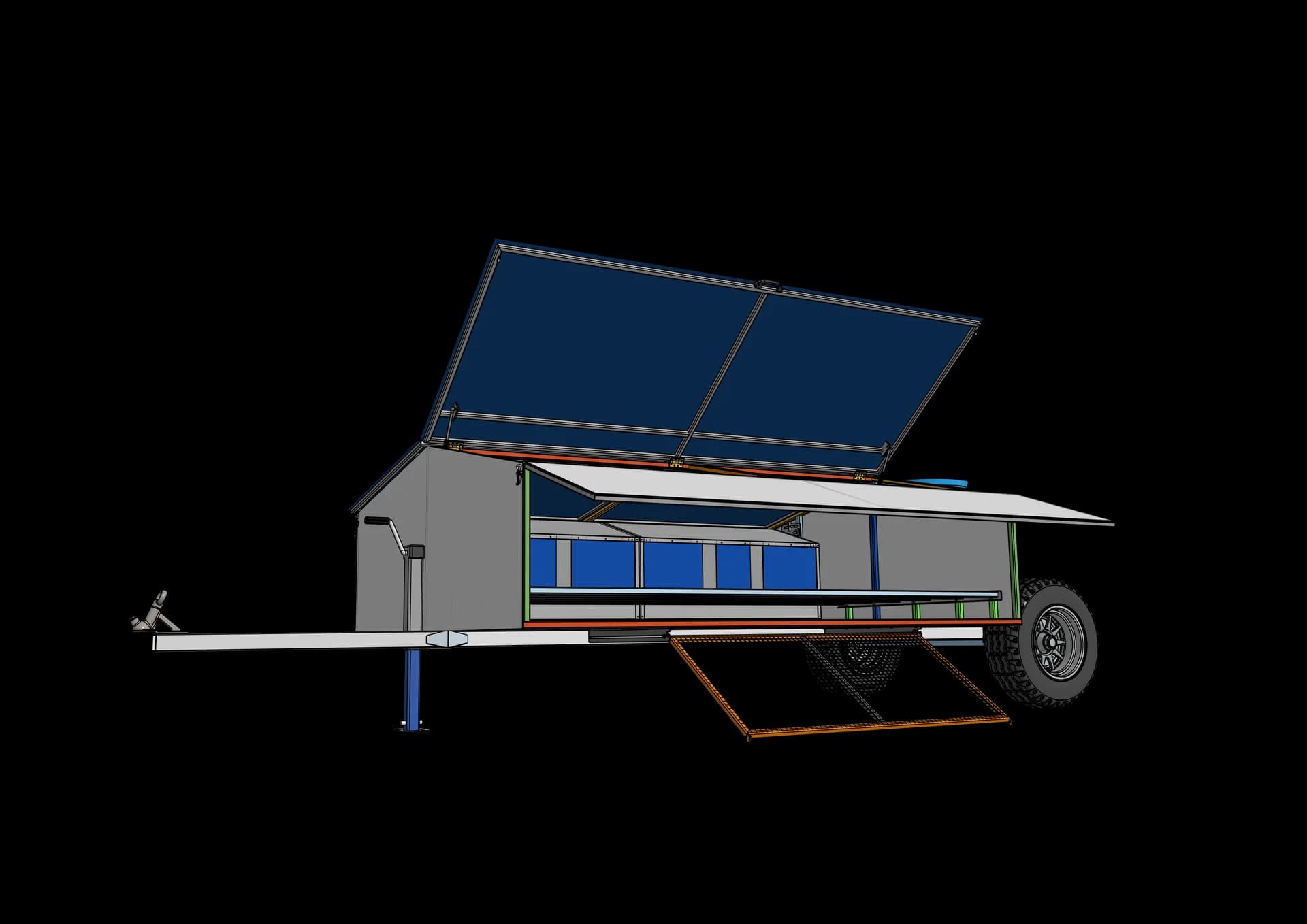 CT100 Chicken Trailer thumbnail 5
