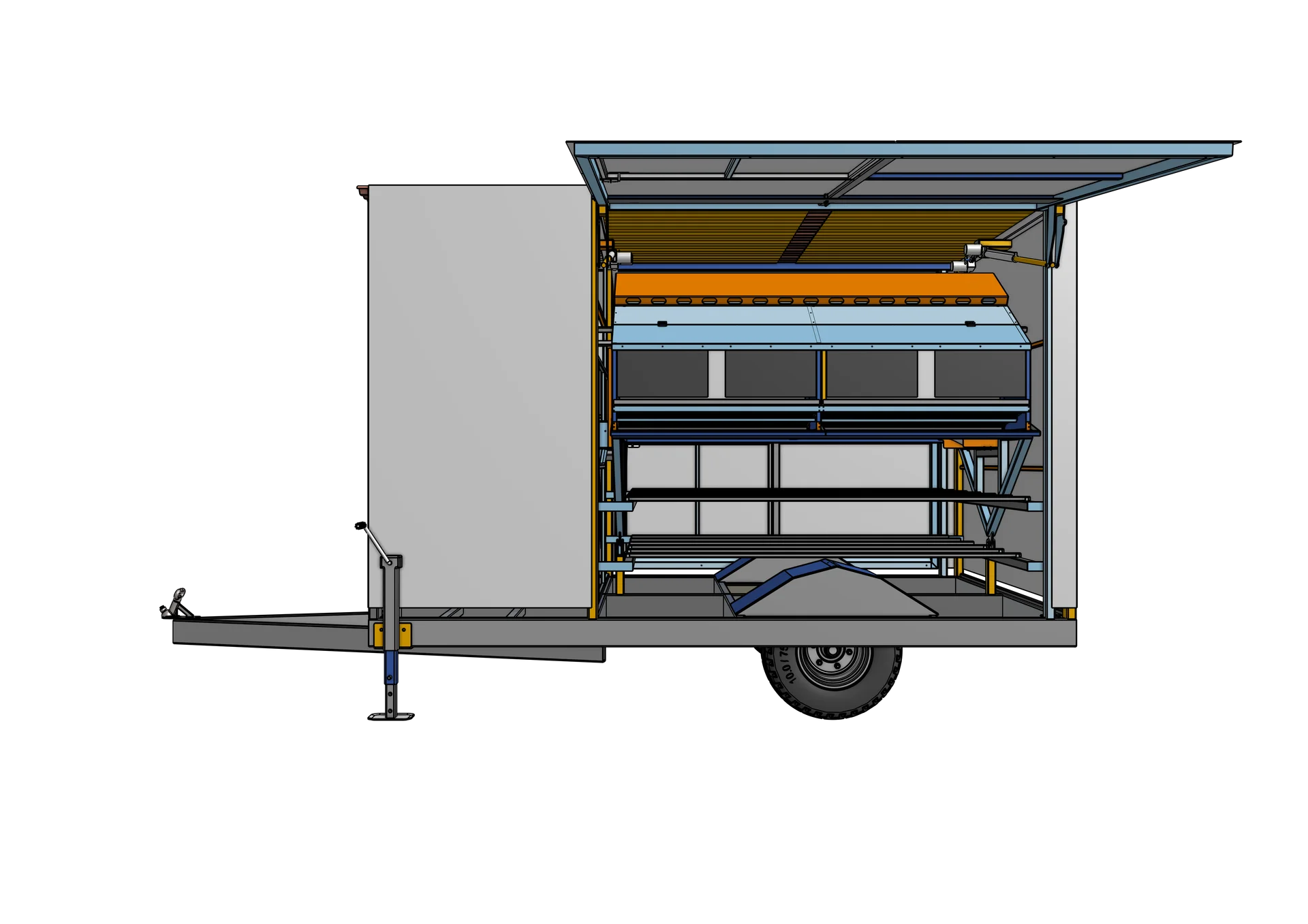 CT250 Chicken Trailer thumbnail 4