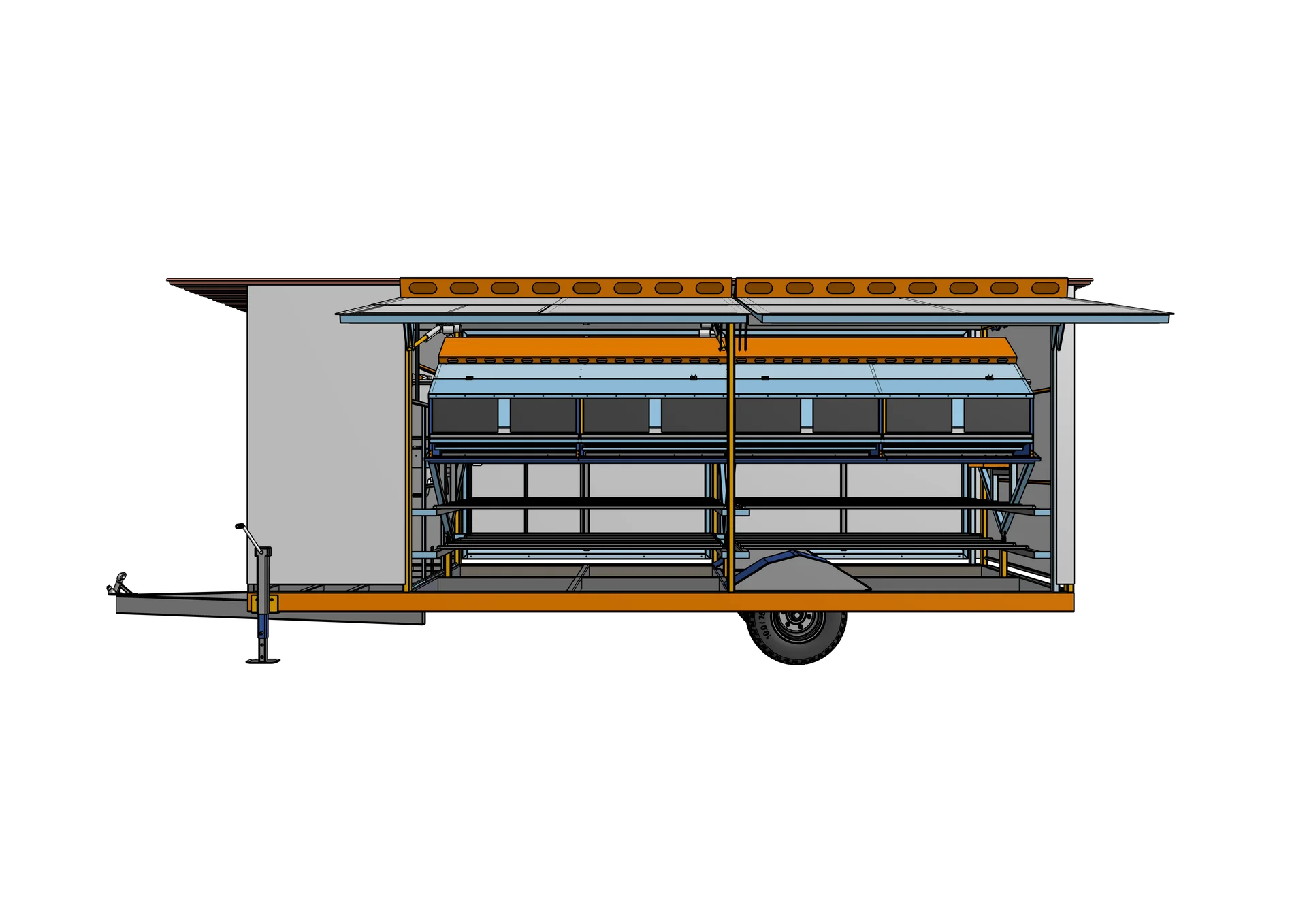 CT550 Chicken Trailer thumbnail 3
