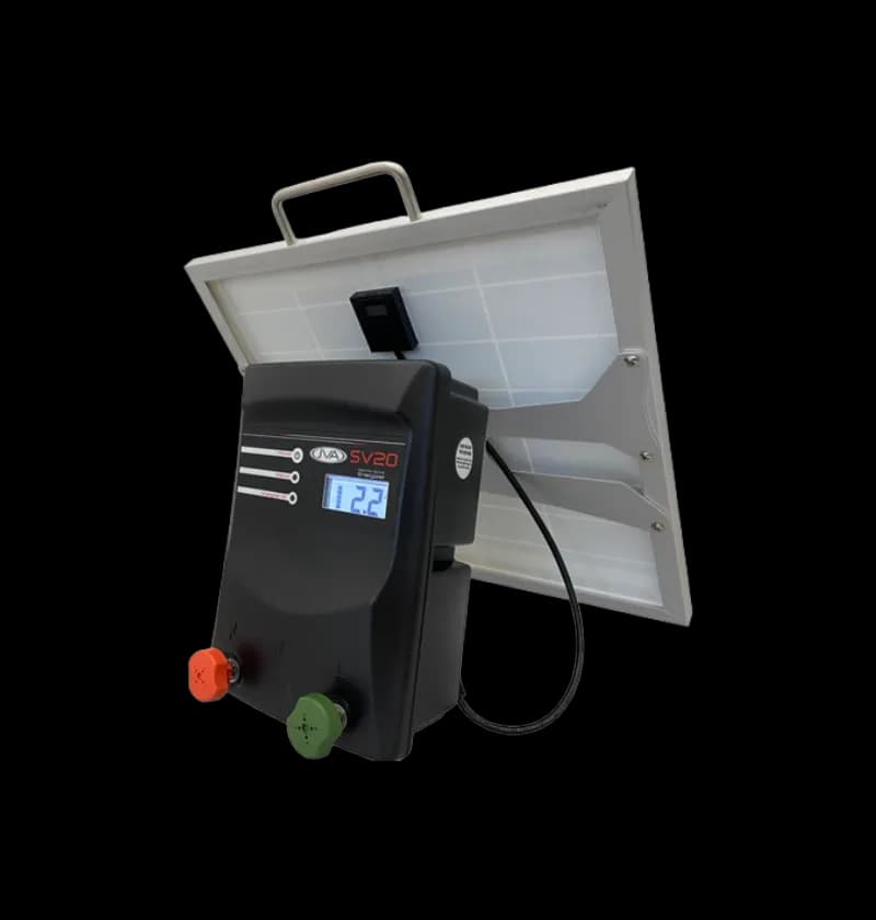 JVA SV20Li Solar Electric Fence Energizer 2 Joule