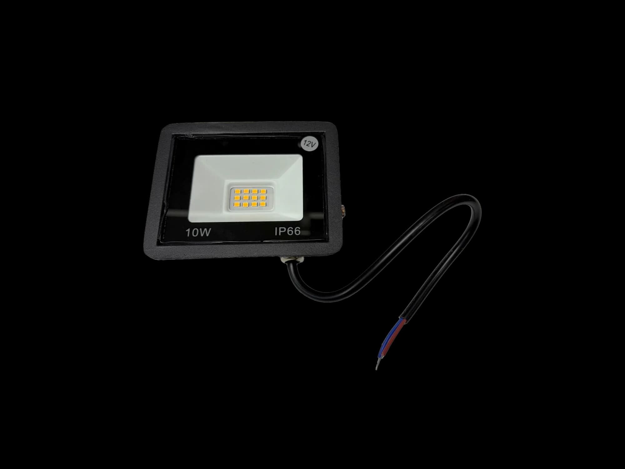 12V LED Floodlight Warm Spectrum 10W